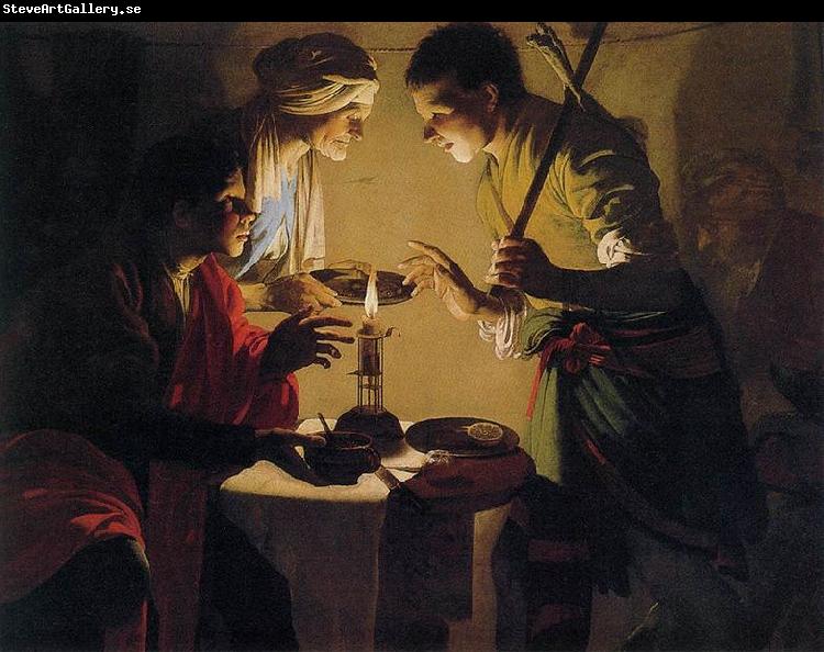 Hendrick ter Brugghen Selling His Birthright